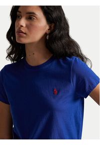 Polo Ralph Lauren T-Shirt 211B14605007 Niebieski Classic Fit. Typ kołnierza: polo. Kolor: niebieski. Materiał: bawełna #4