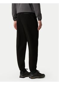 The North Face Spodnie dresowe Glacier NF0A8D0T Czarny Regular Fit. Kolor: czarny. Materiał: syntetyk