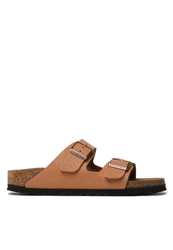 Klapki Birkenstock. Kolor: brązowy