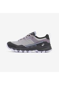 quechua - Buty turystyczne damskie Quechua MH500 wodoodporne. Kolor: fioletowy, wielokolorowy, szary. Materiał: kauczuk. Szerokość cholewki: normalna