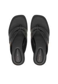 TOMMY HILFIGER - Tommy Hilfiger Japonki FW0FW09216 Czarny. Kolor: czarny. Materiał: skóra #1