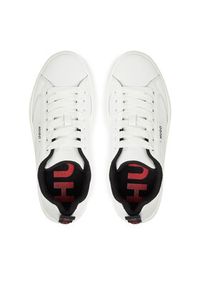 Hugo - HUGO Sneakersy Lyssa 50520718 Biały. Kolor: biały. Materiał: skóra #3