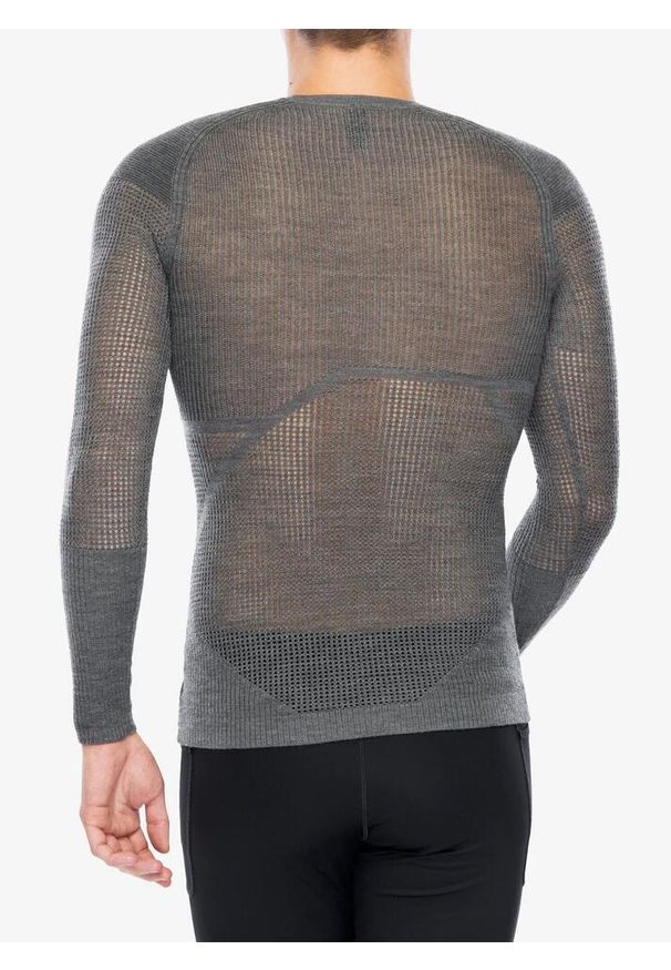 ORTOVOX - Bluza termiczna męska Ortovox Merino Thermovent LS. Kolor: szary
