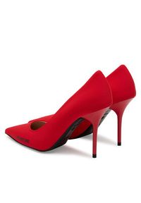 Love Moschino - LOVE MOSCHINO Szpilki JA10089G1MIM0500 Czerwony. Kolor: czerwony. Materiał: materiał. Obcas: na szpilce #4
