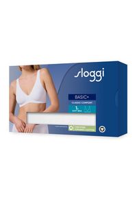 Sloggi Biustonosz bezfiszbinowy Basic 10222327 Biały. Kolor: biały. Materiał: bawełna #6
