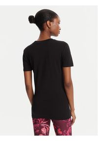 Versace Jeans Couture T-Shirt 79HAHB00 CJB01 Czarny Regular Fit. Kolor: czarny. Materiał: bawełna