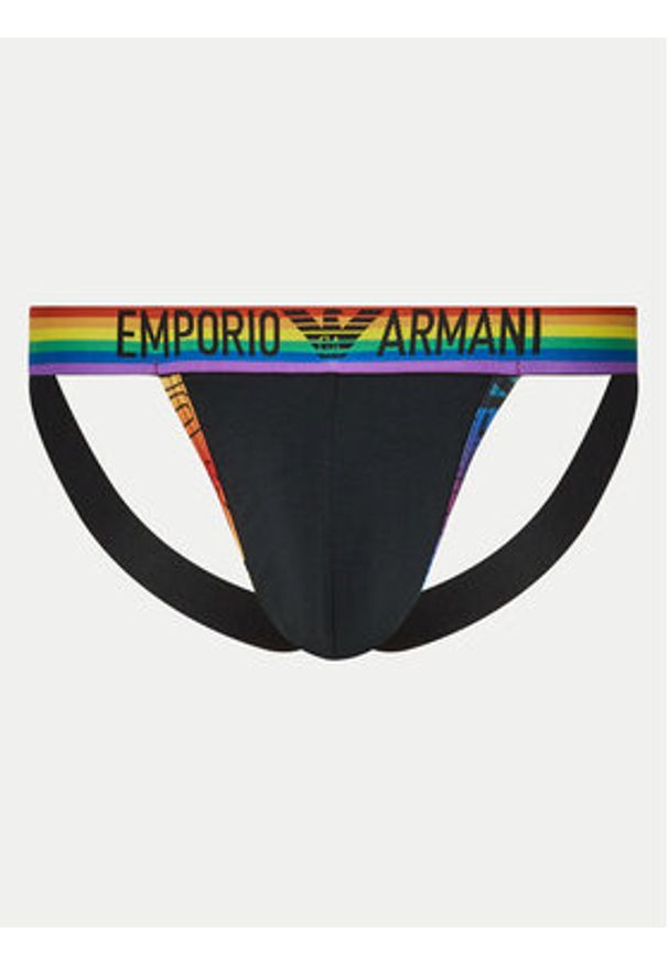 Emporio Armani Underwear Komplet 2 par slipów Jock Strap 111932 4R513 3342 Kolorowy. Materiał: bawełna. Wzór: kolorowy