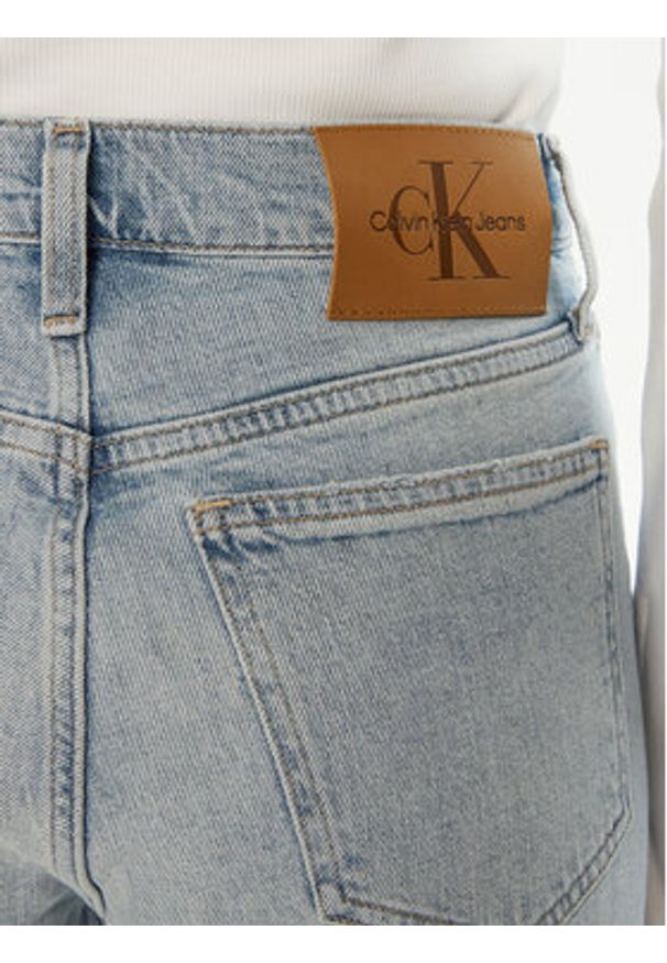 Calvin Klein Jeans Jeansy Authentic J20J224510 Błękitny Bootcut Fit. Kolor: niebieski