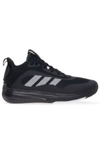 Adidas - Buty adidas Ownthegame 3.0 IH5849 - czarne. Zapięcie: sznurówki. Kolor: czarny. Szerokość cholewki: normalna. Sport: koszykówka, turystyka piesza #1