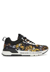 Versace Jeans Couture Sneakersy 78YA3SA1 Czarny. Kolor: czarny. Materiał: materiał #1