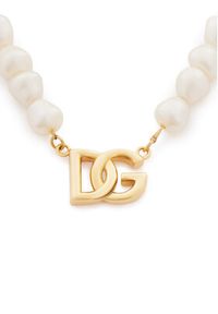 DOLCE & GABBANA - Dolce&Gabbana Naszyjnik WNQ6M1 W1111 Biały. Materiał: metalowe. Kolor: biały