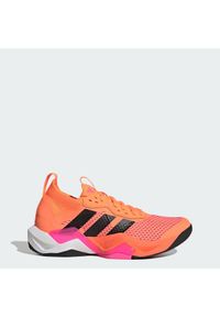 Adidas - adidas Buty na siłownię Rapidmove Adv 2 JQ4119 Pomarańczowy. Kolor: pomarańczowy. Materiał: materiał. Sport: fitness #1
