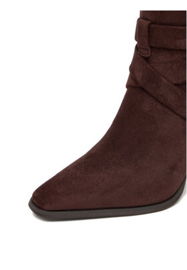 Jenny - JENNY Kozaki CEO-HY2516-1 Brązowy. Kolor: brązowy. Materiał: materiał