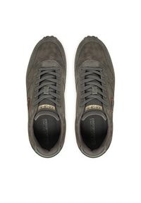 Napapijri Sneakersy Uomo NP0A88X3 Szary. Kolor: szary. Materiał: skóra, zamsz