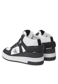 Calvin Klein Jeans Sneakersy Basket Cupsole High Mix Ml Fad YW0YW01300 Czarny. Kolor: czarny