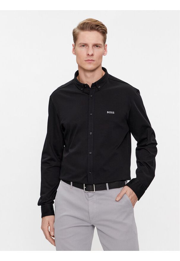 BOSS - Boss Koszula B_Motion_L 50509742 Czarny Regular Fit. Kolor: czarny. Materiał: bawełna