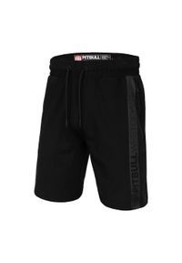 PITBULL - Spodenki sportowe męskie Pitbull West Coast Tarento Shorts. Kolor: czarny