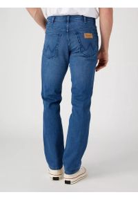 Wrangler - WRANGLER TEXAS MĘSKIE SPODNIE JEANSOWE JEANSY ARIES BLUE W121AG42A 112329007