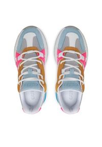 Guess Sneakersy FLGCA2 LEA12 Kolorowy. Wzór: kolorowy