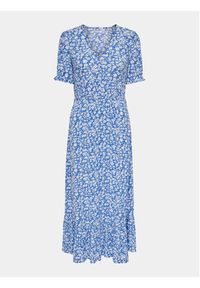 only - ONLY Sukienka letnia Chianti 15270519 Niebieski Regular Fit. Kolor: niebieski. Materiał: wiskoza. Sezon: lato #6