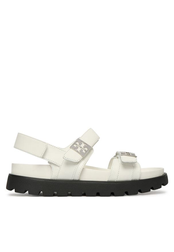 Tory Burch Sandały Mellow Sport 179591 Biały. Kolor: biały. Materiał: skóra. Styl: sportowy