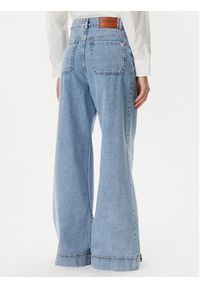 Weekend Max Mara Jeansy Vega 2515181061 Niebieski Wide Leg. Kolor: niebieski