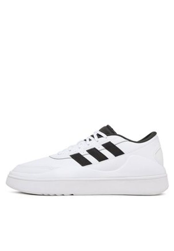 Adidas - adidas Sneakersy Osade IG7316 Biały. Kolor: biały. Materiał: skóra