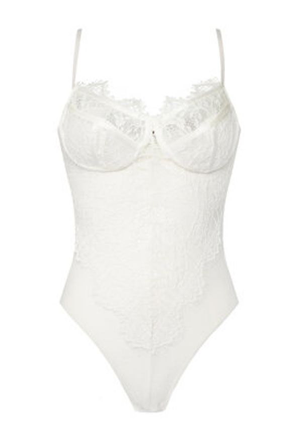 BARDOT Body Britney 38853TB2 Biały. Kolor: biały. Materiał: syntetyk