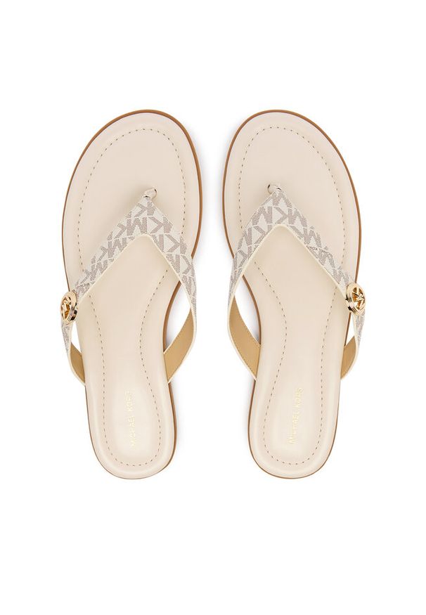 Japonki MICHAEL Michael Kors. Kolor: kremowy