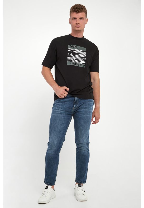 Karl Lagerfeld - T-shirt męski KARL LAGERFELD