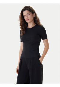 Calvin Klein T-Shirt LV044D246G Czarny Slim Fit. Kolor: czarny #1