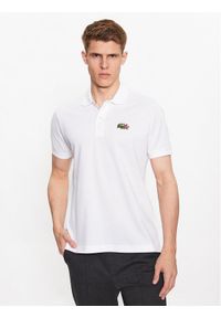 Lacoste Polo PH7057 Biały Regular Fit. Typ kołnierza: polo. Kolor: biały. Materiał: bawełna #1