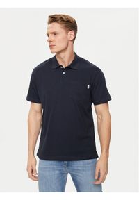 Pepe Jeans Polo Holden PM542154 Granatowy Regular Fit. Typ kołnierza: polo. Kolor: niebieski. Materiał: bawełna #1