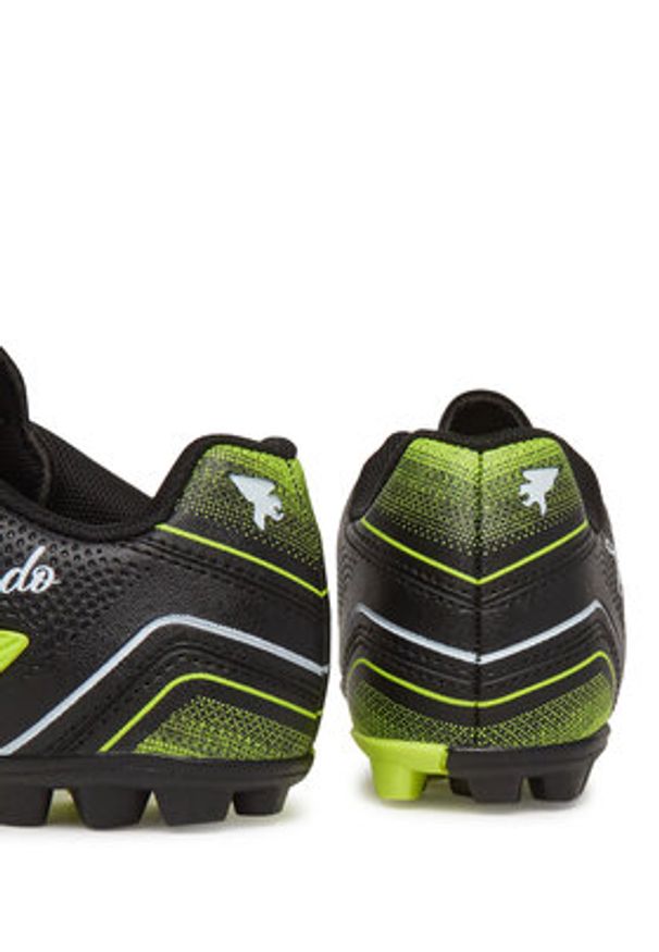 Joma Buty do piłki nożnej Toledo Jr 2501 TOJS2501HG Czarny. Kolor: czarny. Materiał: skóra