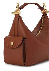 Lauren Ralph Lauren - LAUREN RALPH LAUREN Torebka 431P06064001 Brązowy. Kolor: brązowy. Materiał: skórzane #6