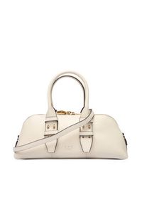 Pinko - PINKO Torebka Bowling Bag Baguette AI 25-26 PLTT 105334 A0QO Écru. Materiał: skórzane