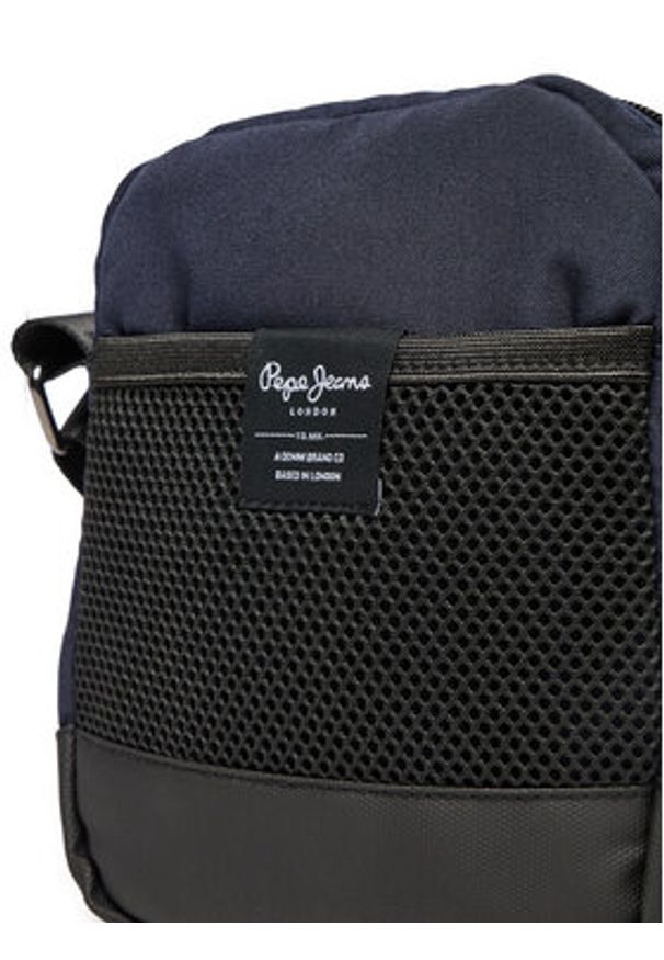 Pepe Jeans Saszetka PM030847 Granatowy. Kolor: niebieski. Materiał: materiał