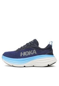 HOKA - Hoka Buty do biegania Bondi 8 1123202 Granatowy. Kolor: niebieski. Materiał: materiał #8
