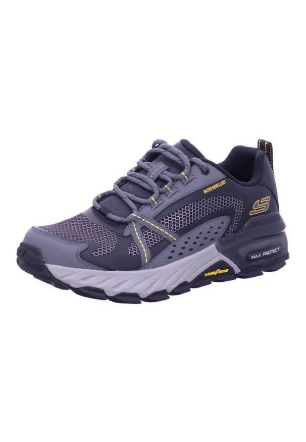 skechers - Buty do chodzenia męskie Skechers Max Protect. Zapięcie: sznurówki. Kolor: wielokolorowy, czarny. Materiał: guma, materiał, tkanina, syntetyk. Szerokość cholewki: normalna. Sport: turystyka piesza