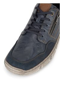Rieker Sneakersy 04003-16 Granatowy. Kolor: niebieski. Materiał: skóra #3