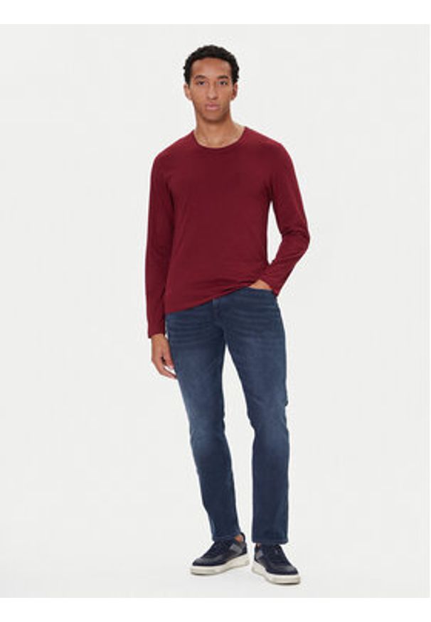 BOSS Komplet longsleeve Classic 50492321 Kolorowy Regular Fit. Materiał: bawełna. Długość rękawa: długi rękaw. Wzór: kolorowy