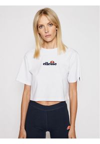 Ellesse T-Shirt Fireball SGB06838 Biały Loose Fit. Kolor: biały. Materiał: bawełna #1