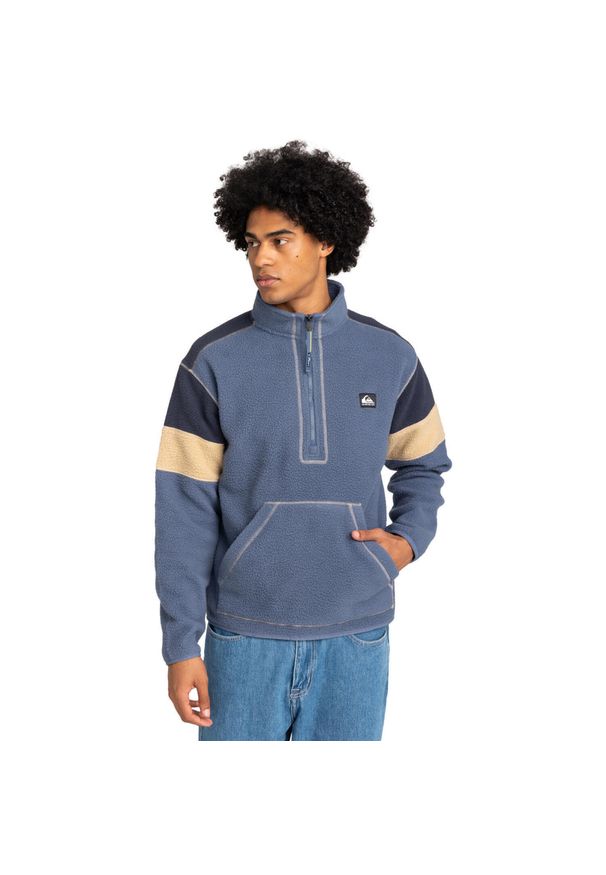 Quiksilver - Bluza dla Mężczyzn CLEAN COAST Niebieski. Kolor: niebieski. Materiał: poliester, materiał. Sport: outdoor
