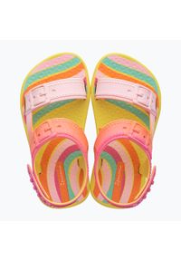 Sandały dziecięce Ipanema Brincar Papete Baby. Kolor: pomarańczowy