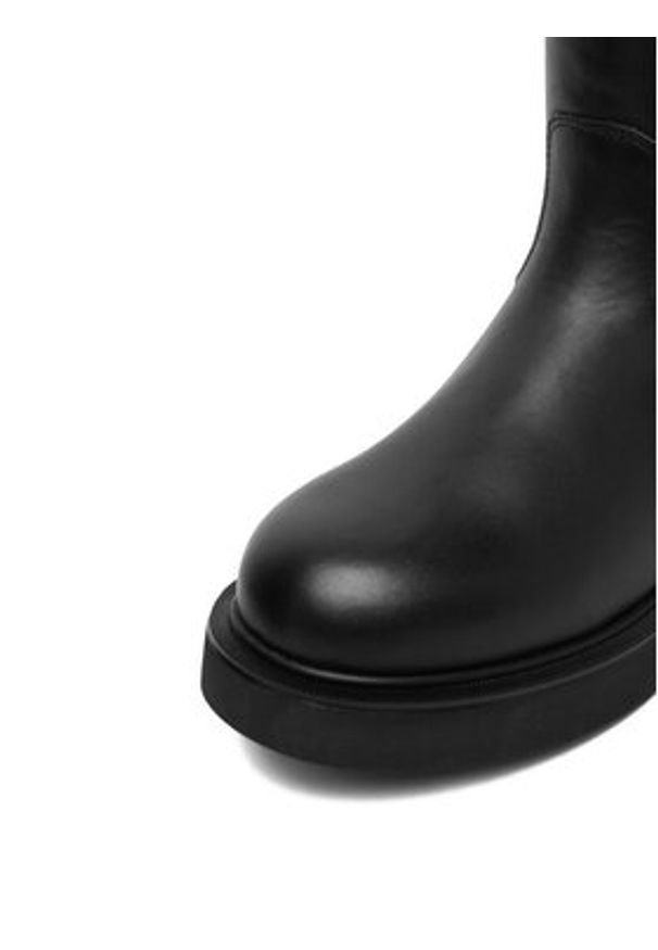 Gino Rossi Kozaki CEO-RIDER-24609 Czarny. Kolor: czarny. Materiał: skóra