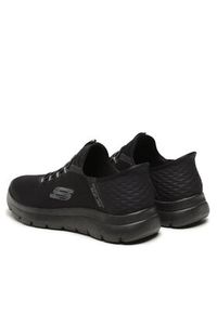 skechers - Skechers Sneakersy Summits High Range 232457/BBK Czarny. Kolor: czarny. Materiał: materiał #2