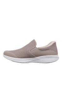 Sneakers kobiece MBT SF-Modena III Slip On. Zapięcie: bez zapięcia. Kolor: szary. Sport: turystyka piesza