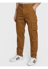 Blend Spodnie materiałowe 20714778 Brązowy Loose Fit. Kolor: brązowy. Materiał: bawełna