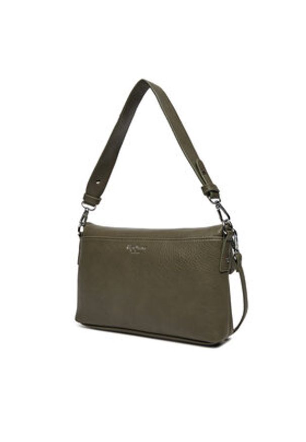 Pepe Jeans Torebka PL031586 Khaki. Kolor: brązowy. Materiał: skórzane