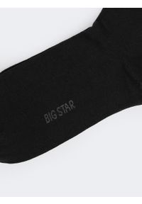 Big-Star - Skarpety męskie bawełniane czarne Longi 906. Kolor: czarny. Materiał: bawełna #5